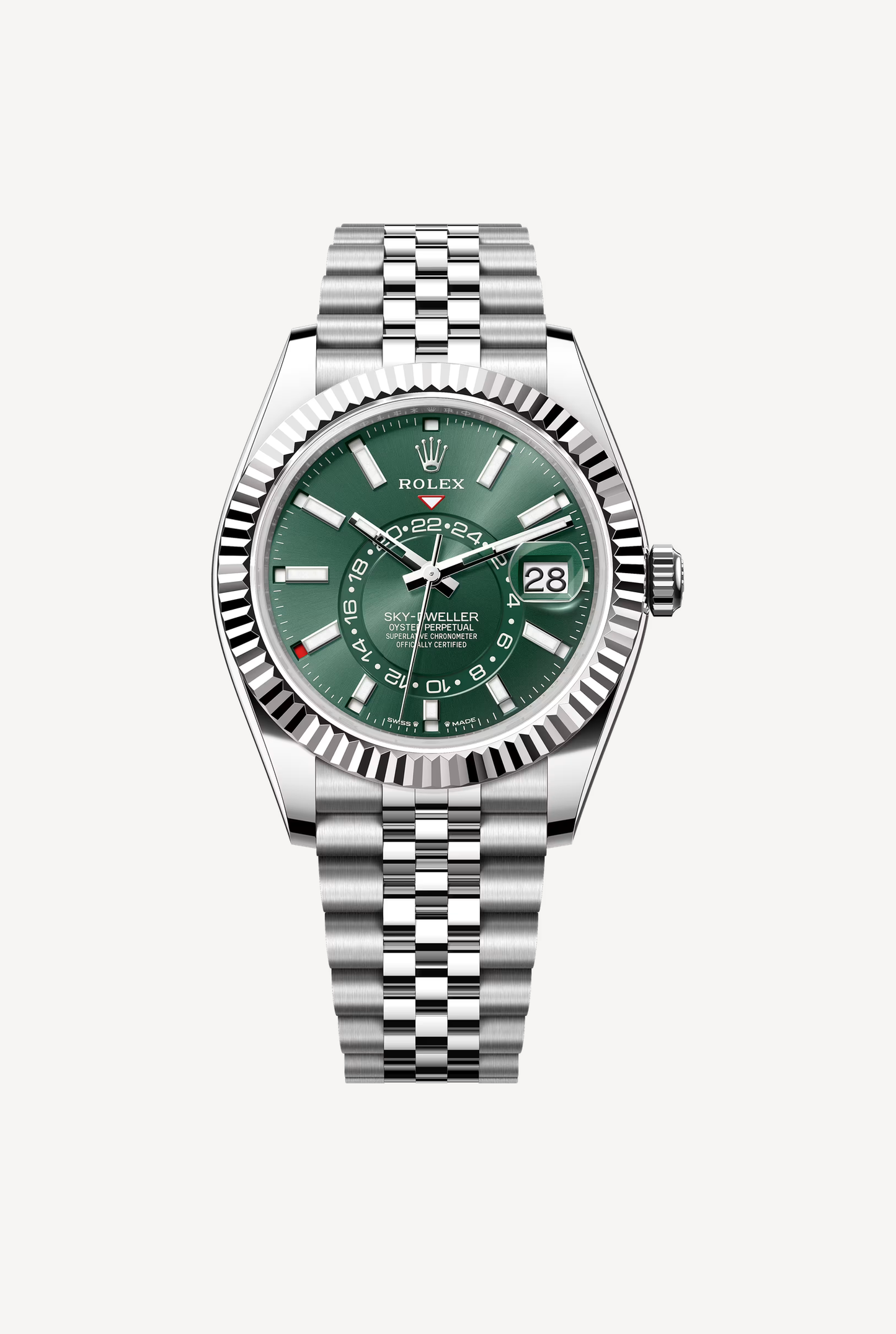 Rolex Sky-Dweller — White Rolesor