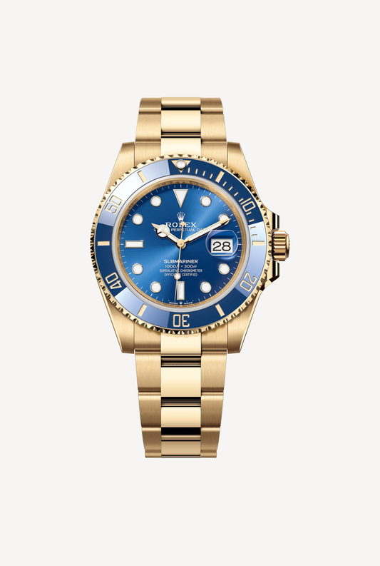 Rolex Submariner Date — Yellow Gold