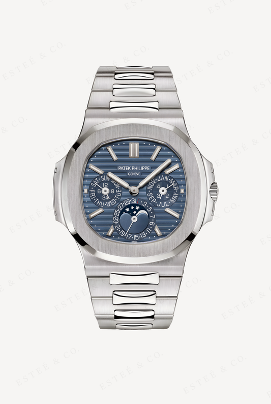 Patek Philippe Nautilus Perpetual Calendar — White Gold