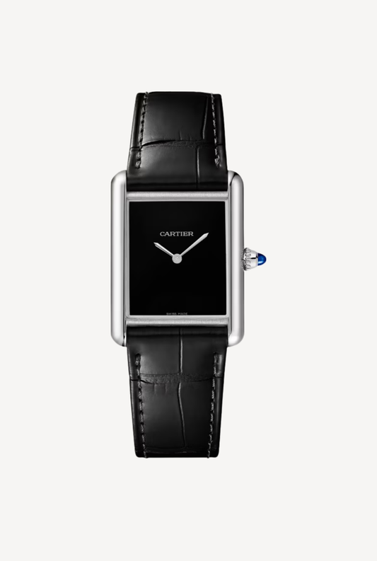 Cartier Tank Must — Large, Black Dial
