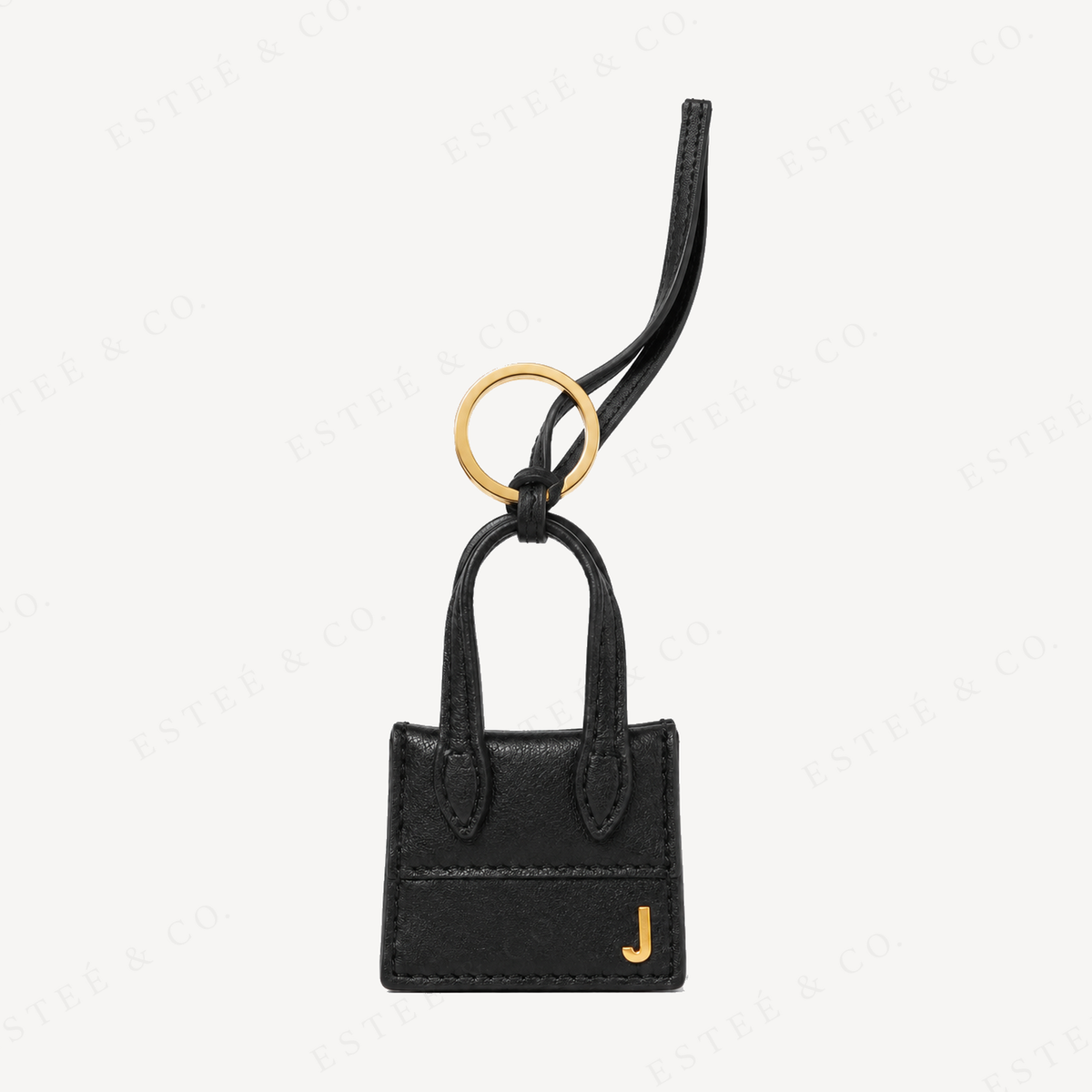 Jacquemus Le Chiquito Bag Charm — Black