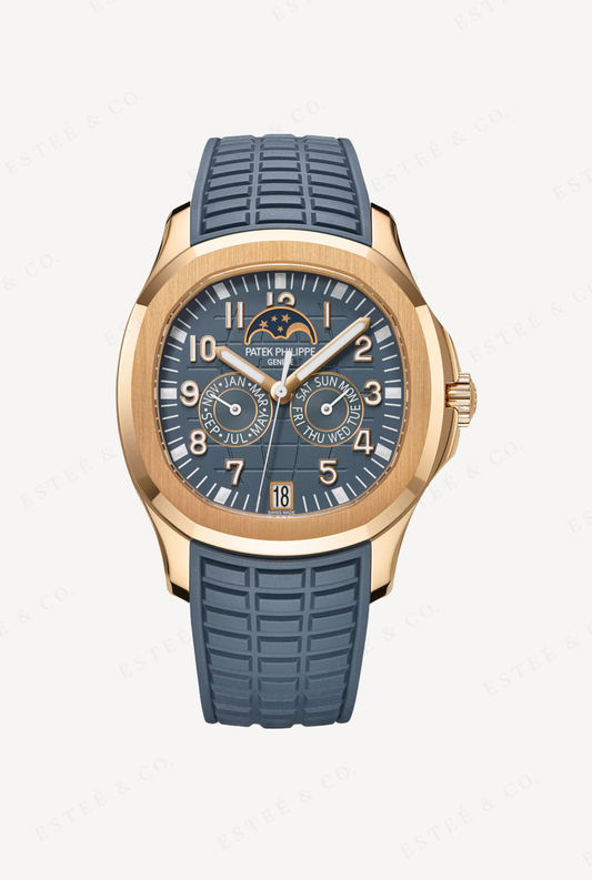 Patek Philippe Aquanaut Annual Calendar — Rose Gold