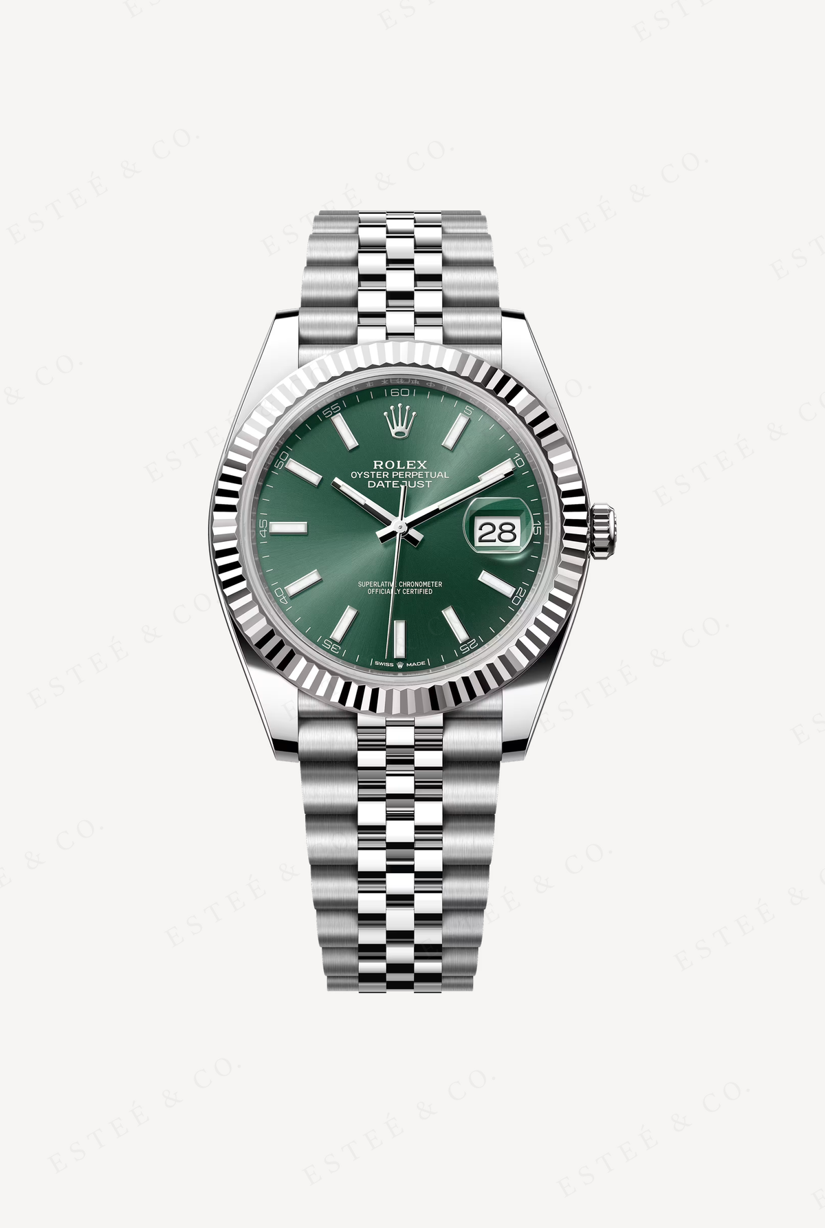 Rolex Datejust 41 — Mint Green