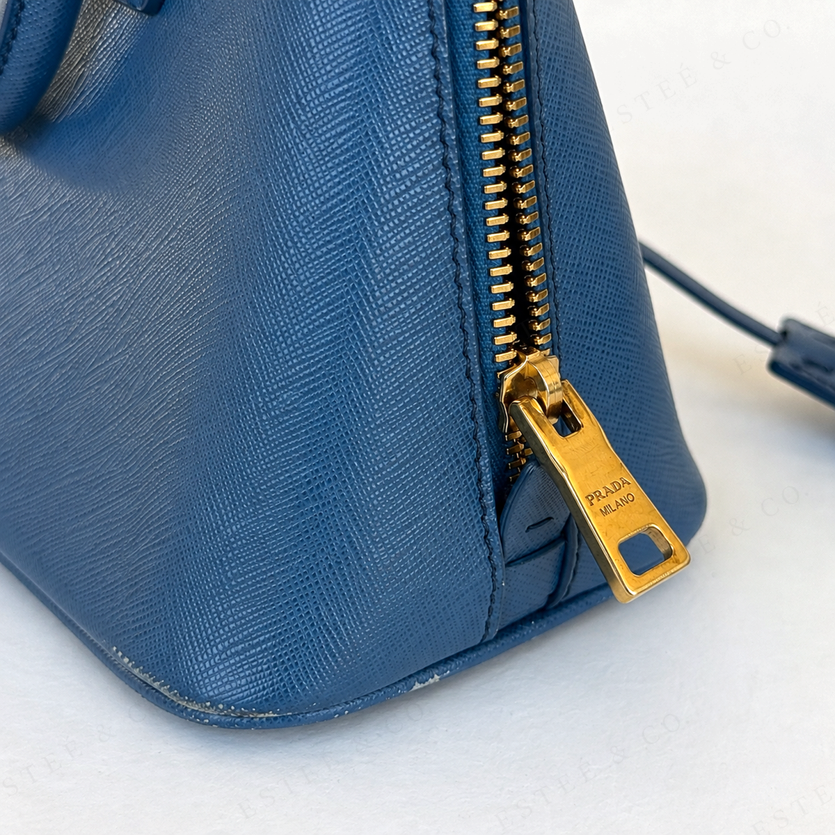 Prada Small Promenade — Slate
