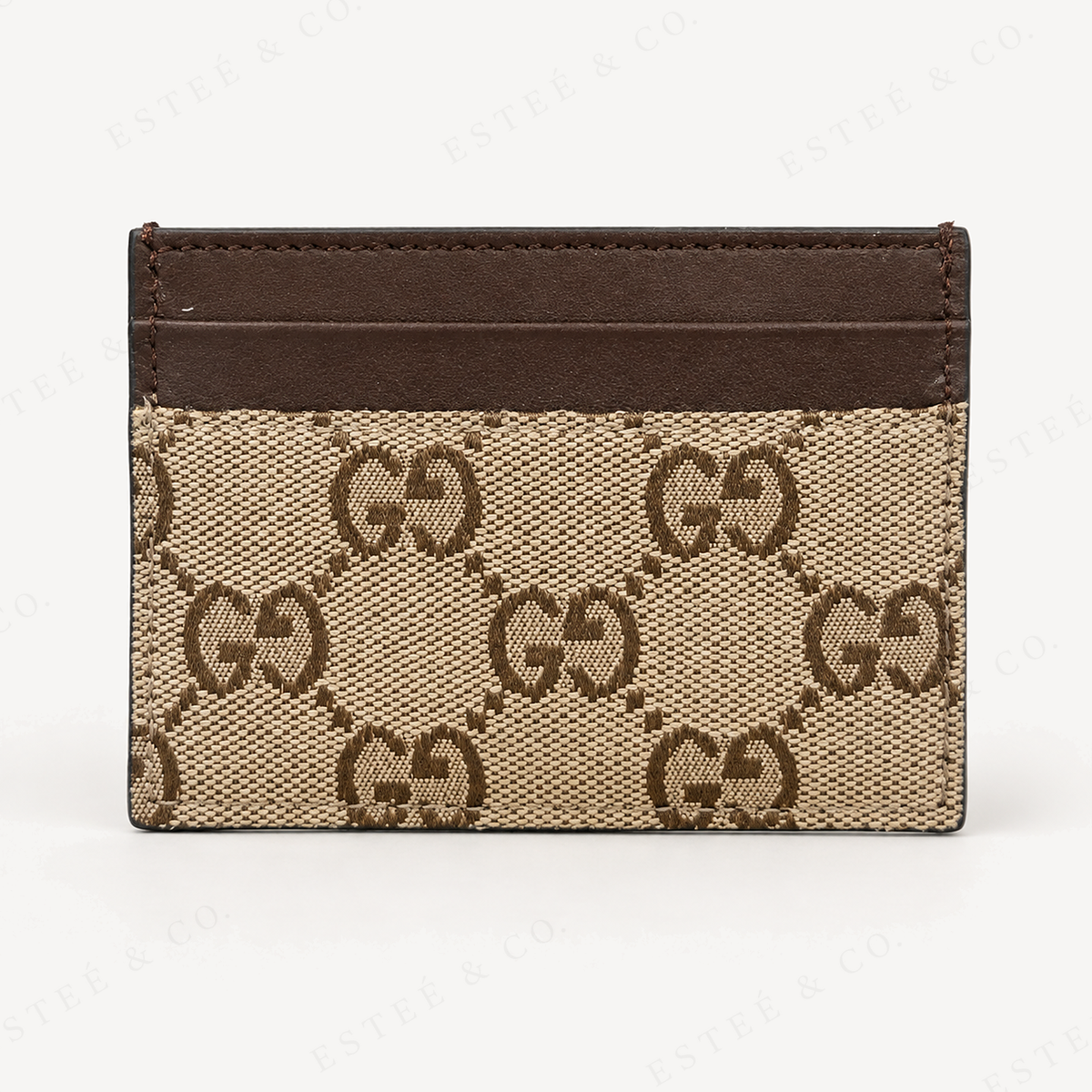 Gucci GG Canvas Card Holder
