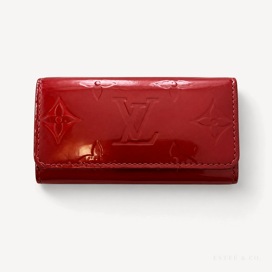 Louis Vuitton Virtuose Key Holder — Red Vernis