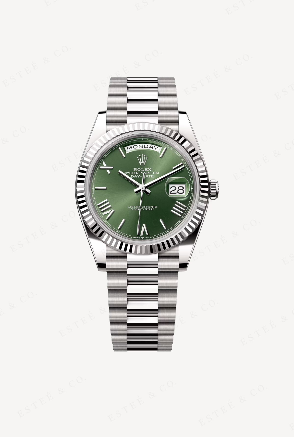 Rolex Day-Date 40 — White Gold