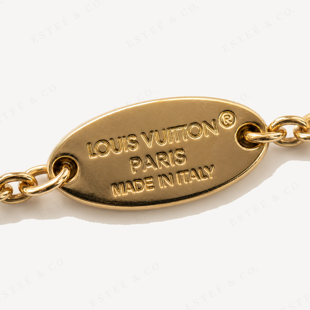 Louis Vuitton Blooming Necklace — Gold