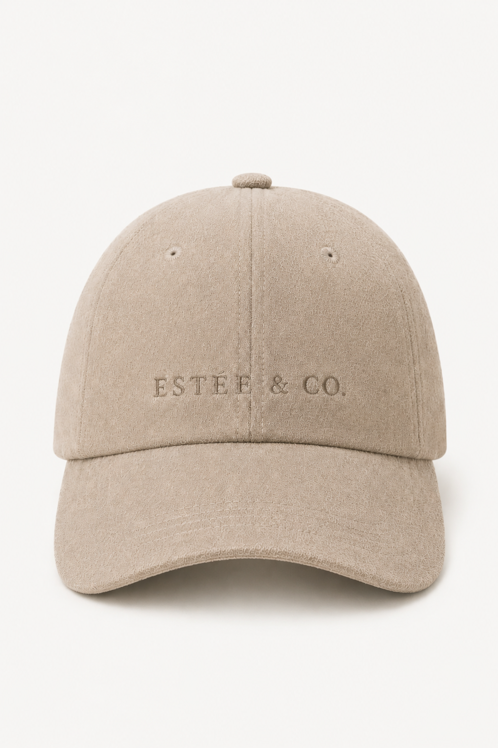 The Cashmere Cap Ecru Front