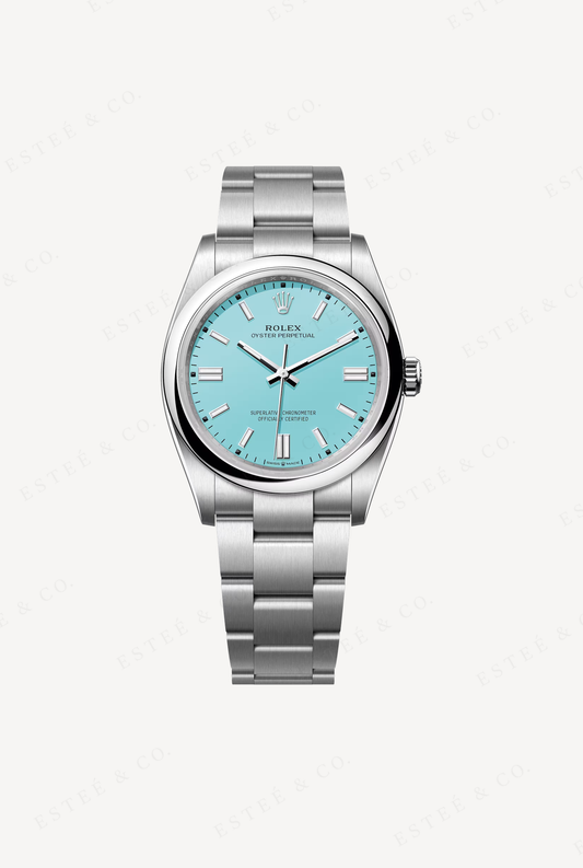 Rolex Oyster Perpetual 36 — Turquoise