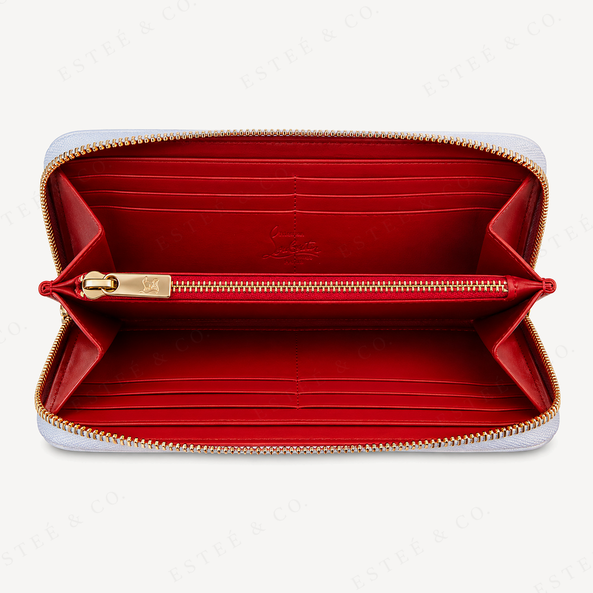 Christian Louboutin Panettone Wallet — White
