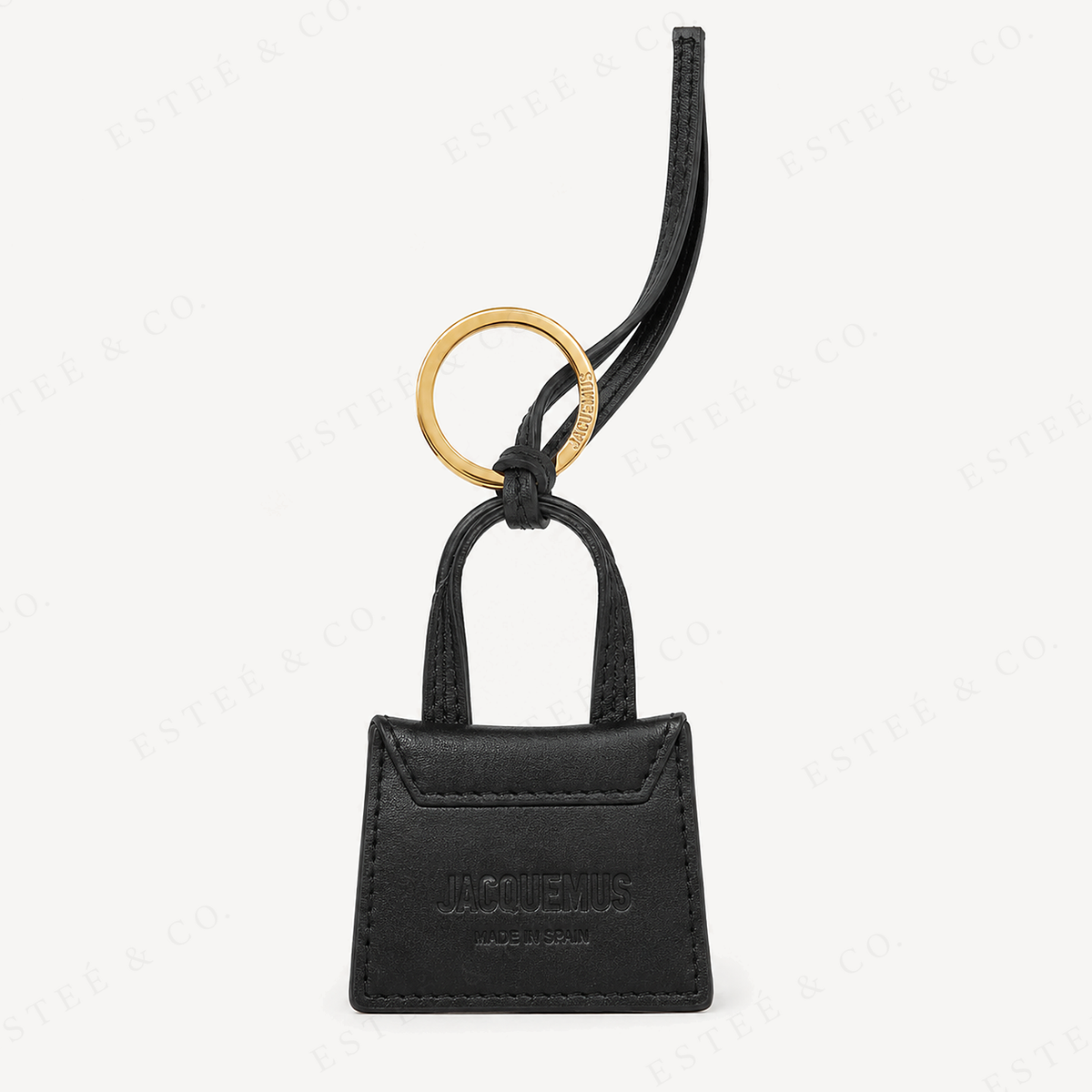 Jacquemus Le Chiquito Bag Charm — Black